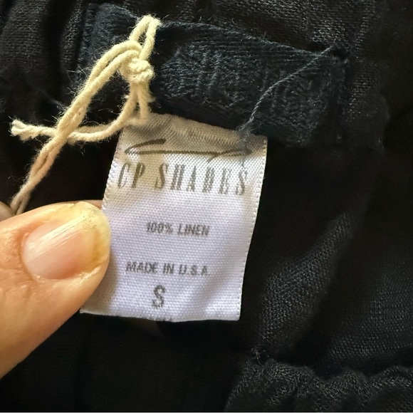 NWT CP Shades Puket Black 100% Linen Harem Pant Small - Picture 5 of 7